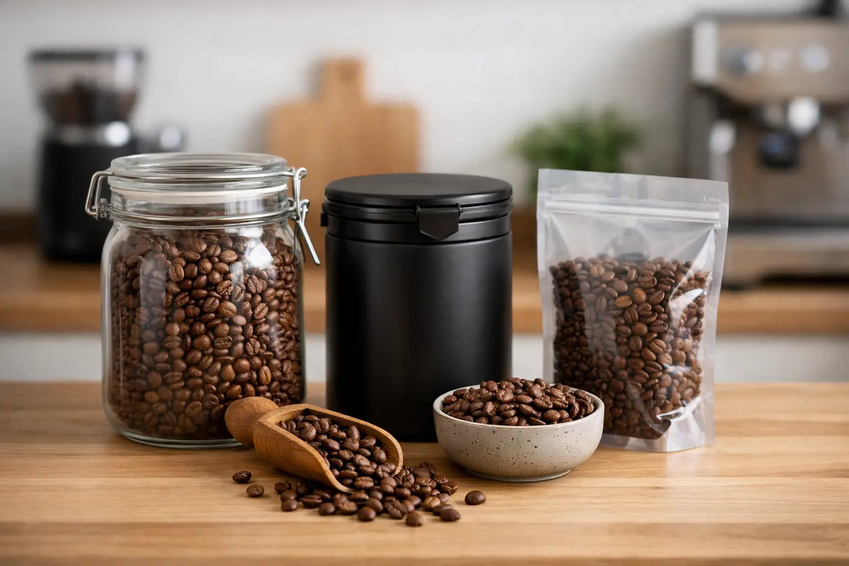 Hvordan opbevarer man kaffebønner korrekt?