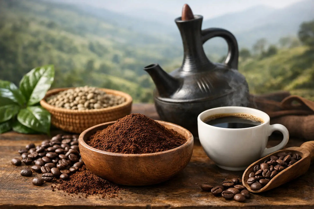 Etiopisk formalet kaffe - sådan vælger du rigtigt
