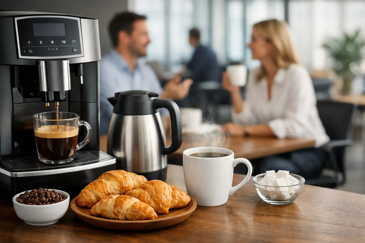 Bedste kaffe til kontoret for bedre pauser