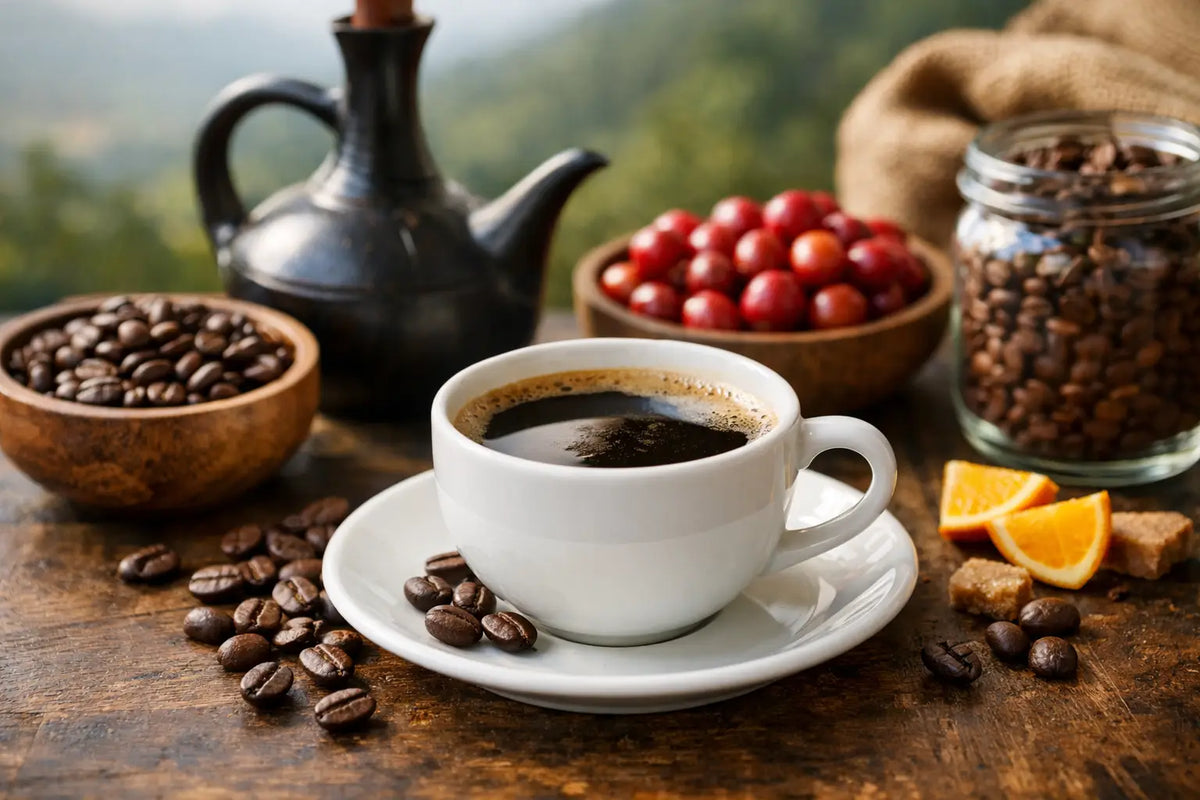 Sidamo kaffe smag - sådan smager den