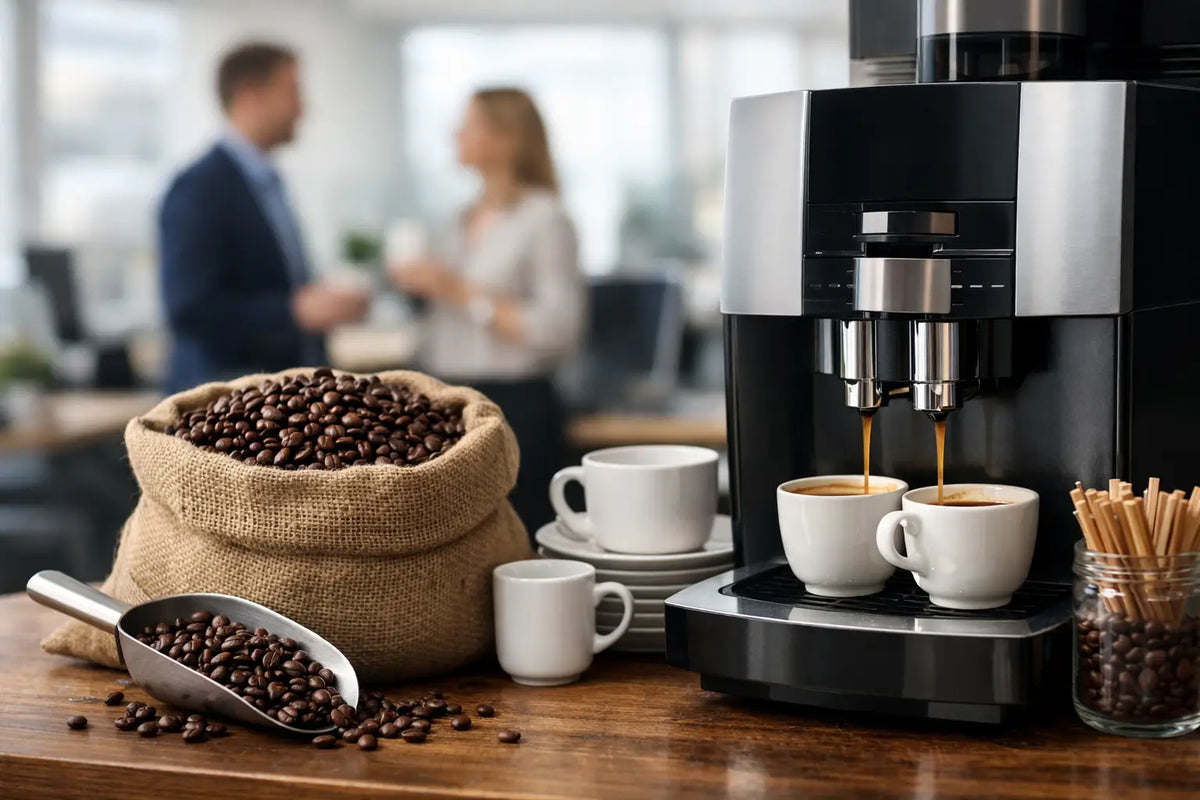 Kan virksomheder købe kaffe engros til kontoret?