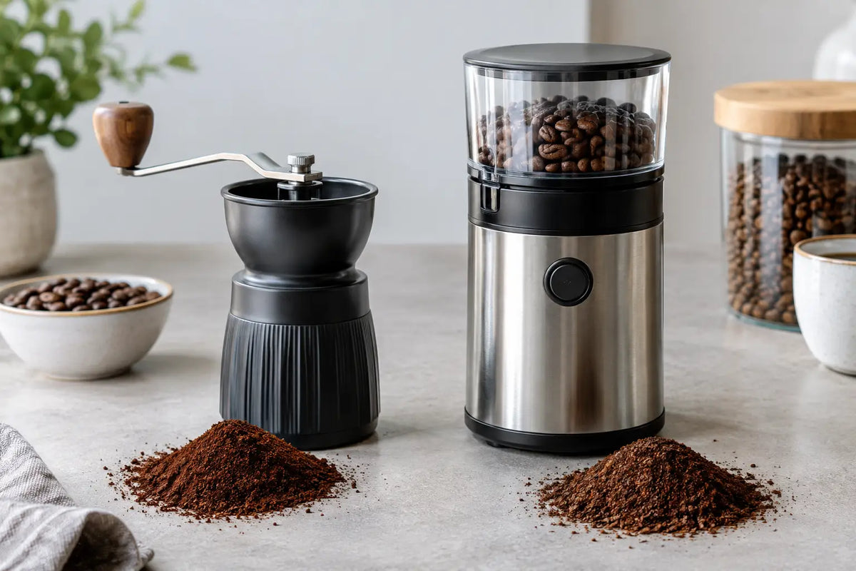 Håndkværn kontra elektrisk kaffekværn - hvad vælger du?