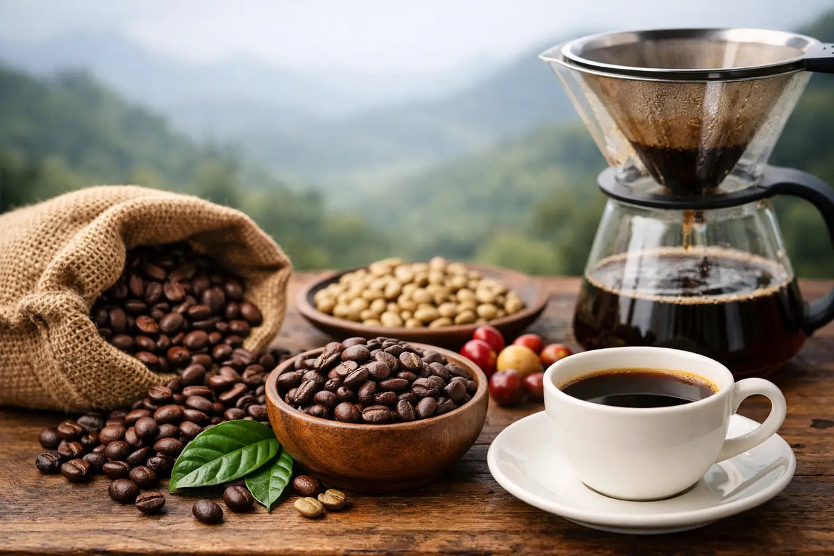 Bedste etiopiske kaffebønner hjemme - vælg rigtigt