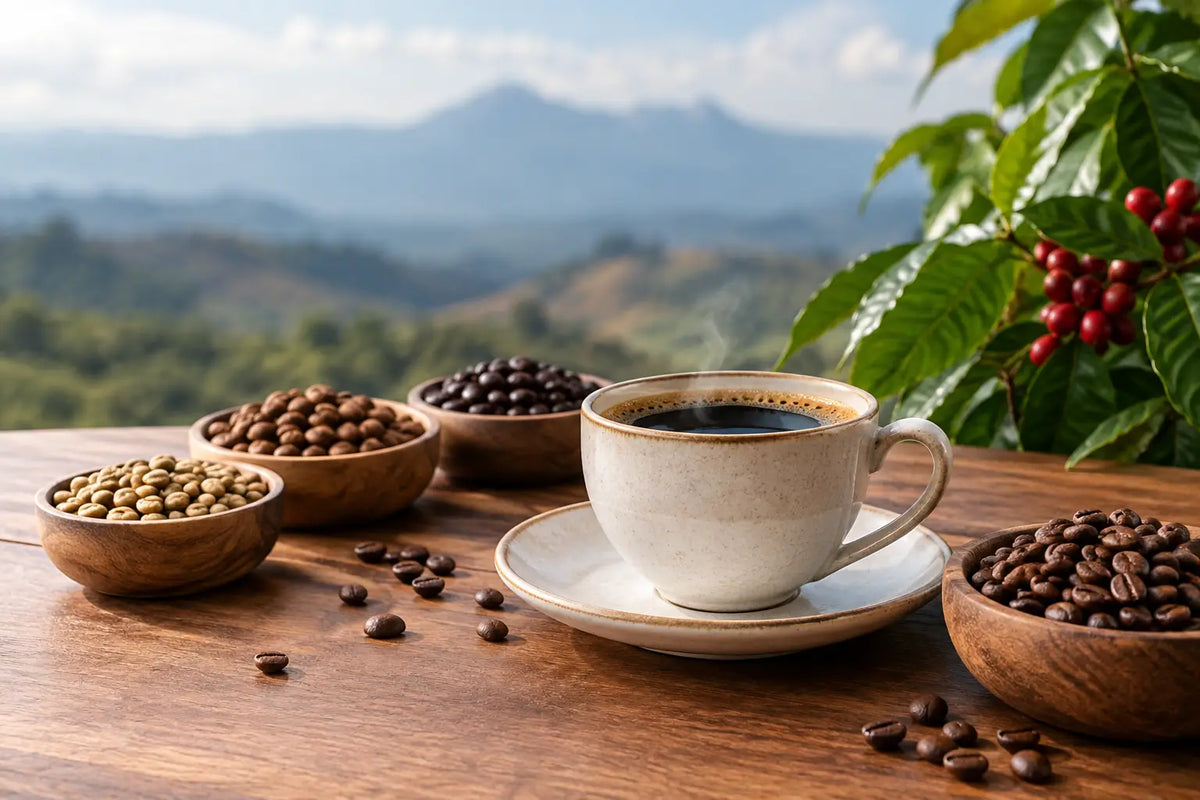 Hvilken etiopisk kaffe er mildest i smagen?