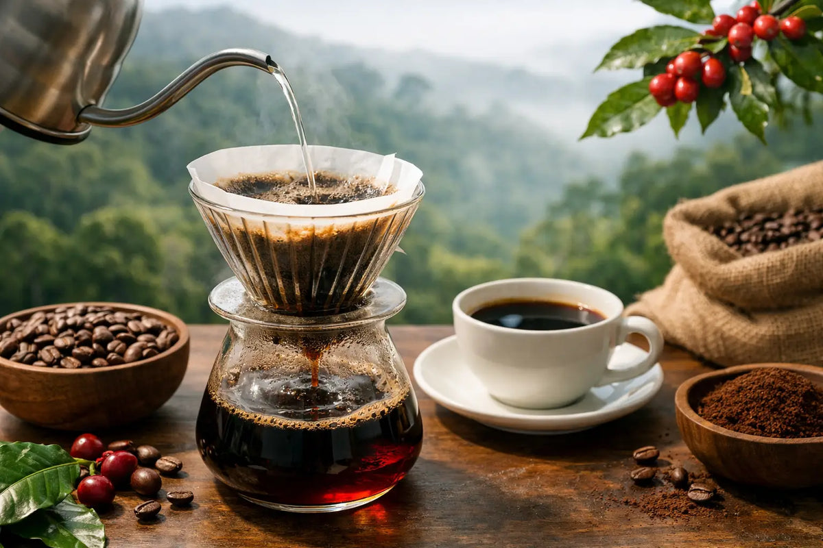 Sådan brygger du guji kaffe med ren smag