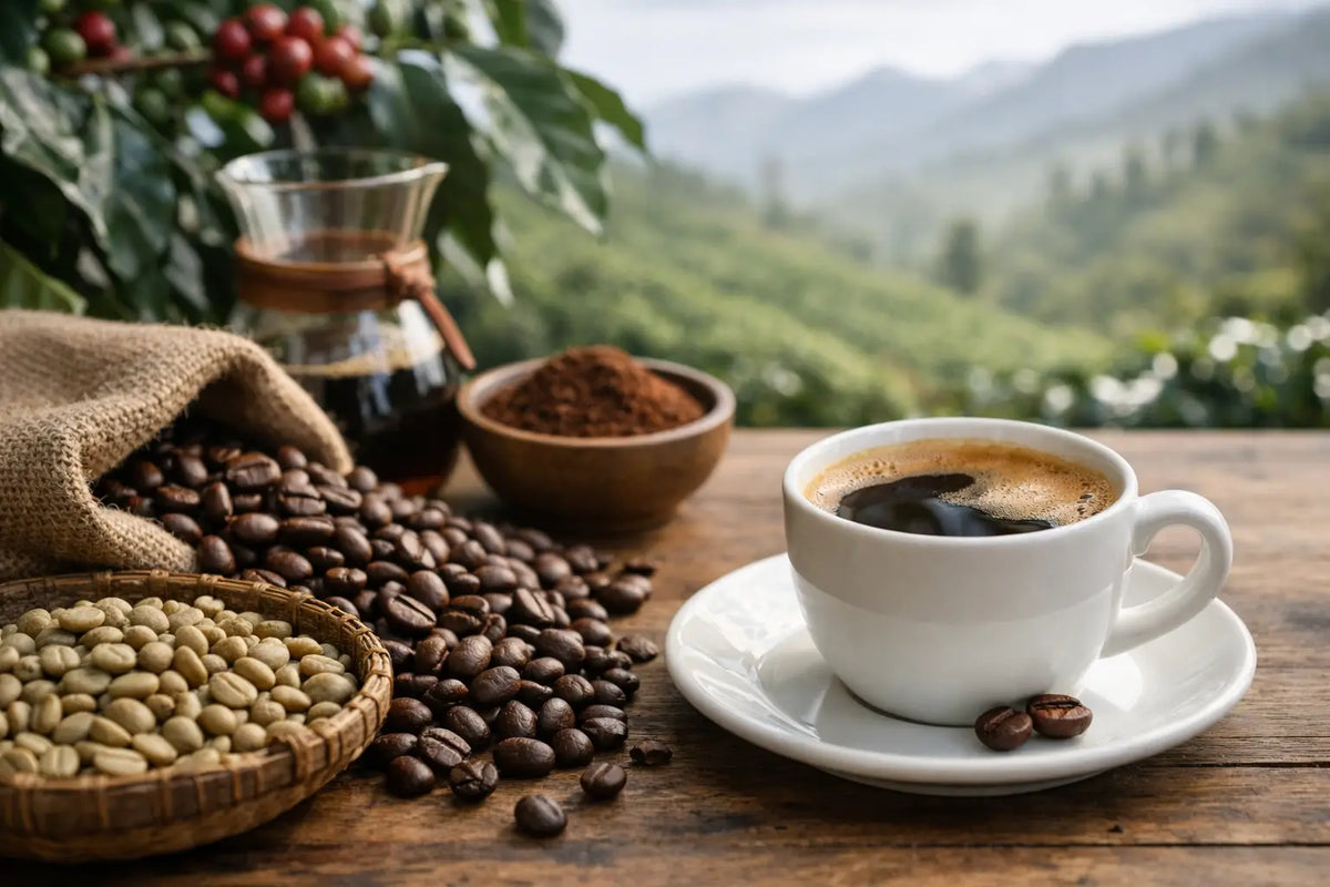 Guji kaffe karakteristika og smagsprofil