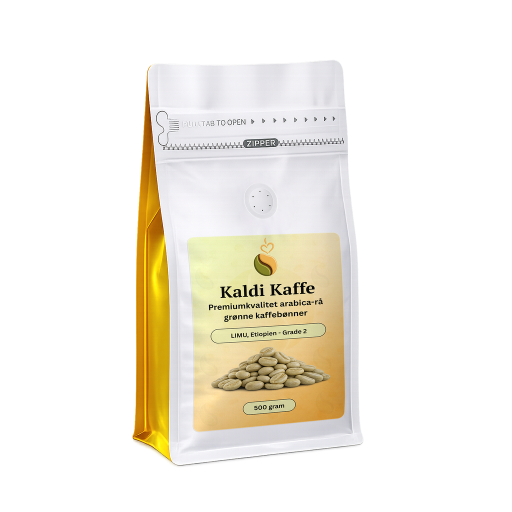 LIMU Ethiopisk Rå grønne kaffebønner – 100% Arabica - Grade 2