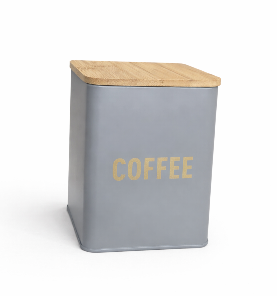 Kaffe- og teopbevaringskrukker 15x11x11cm