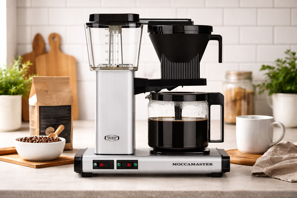 Moccamaster Automatic kaffemaskine, Matte Silver